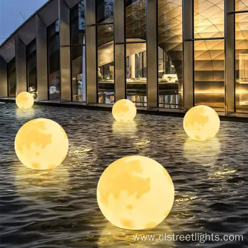  Eco-Friendly Round Solar Garden Light with Warm Glow 